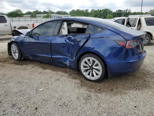  TESLA MODEL 3 2022 Blue