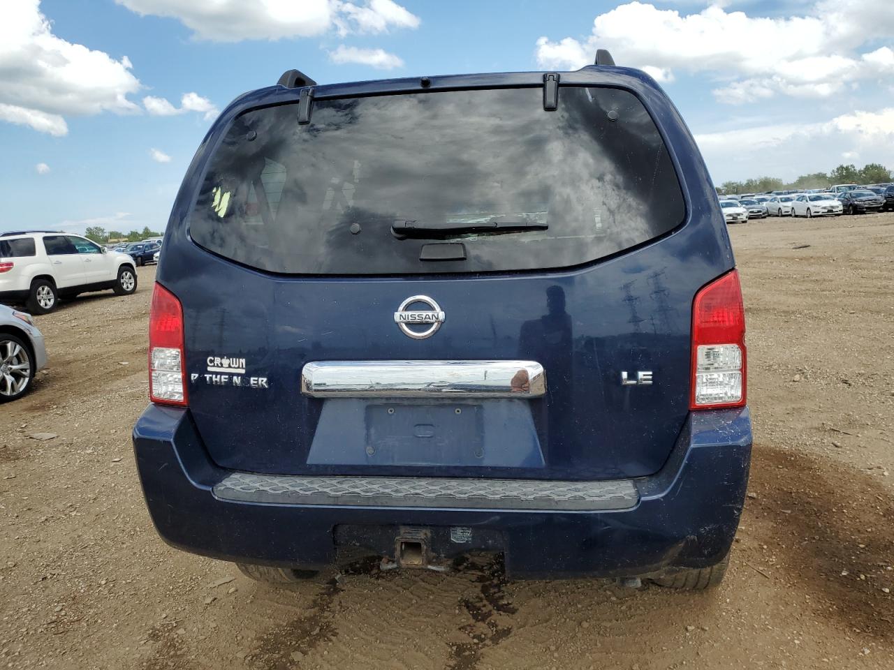 2006 Nissan Pathfinder Le VIN: 5N1AR18W76C623109 Lot: 61998355