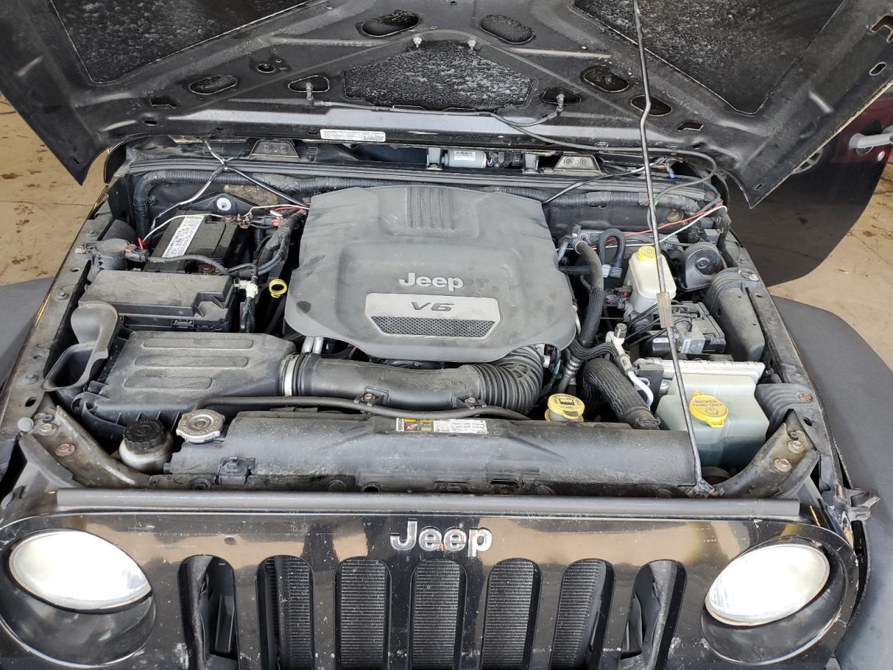 2014 Jeep Wrangler Sport VIN: 1C4AJWAG3EL312741 Lot: 62383315