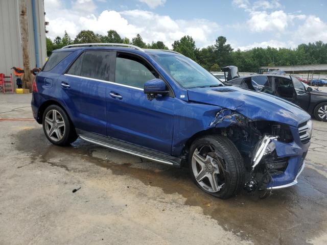  MERCEDES-BENZ GLE-CLASS 2017 Синий