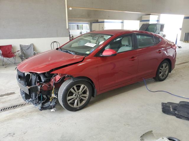 Sedans HYUNDAI ELANTRA 2017 Czerwony