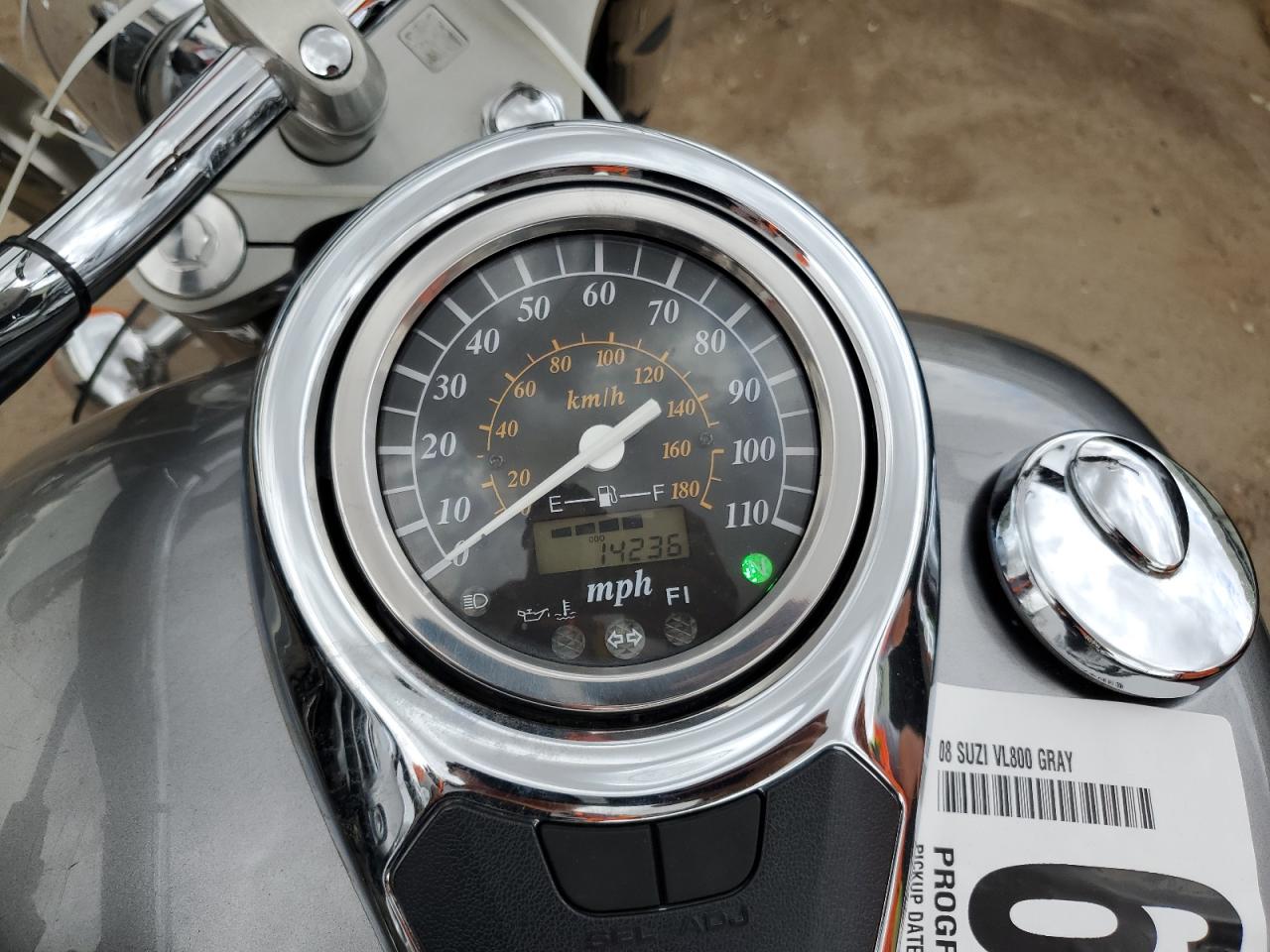 2008 Suzuki Vl800 VIN: JS1VS55A982106150 Lot: 61566155