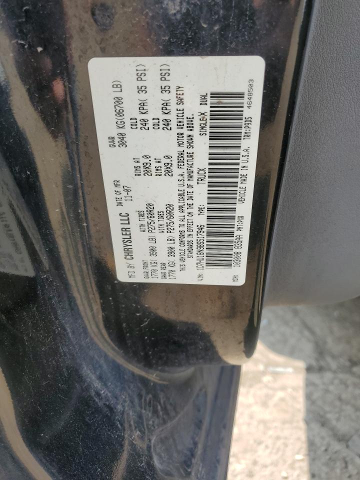 2008 Dodge Ram 1500 St VIN: 1D7HU18N98S517946 Lot: 89635915