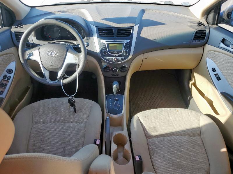  HYUNDAI ACCENT 2013 Brązowy