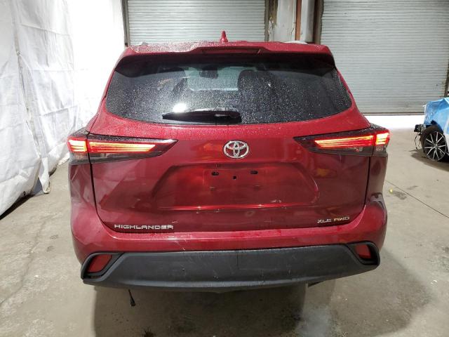 TOYOTA HIGHLANDER 2024 Red