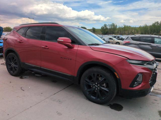  CHEVROLET BLAZER 2021 Czerwony