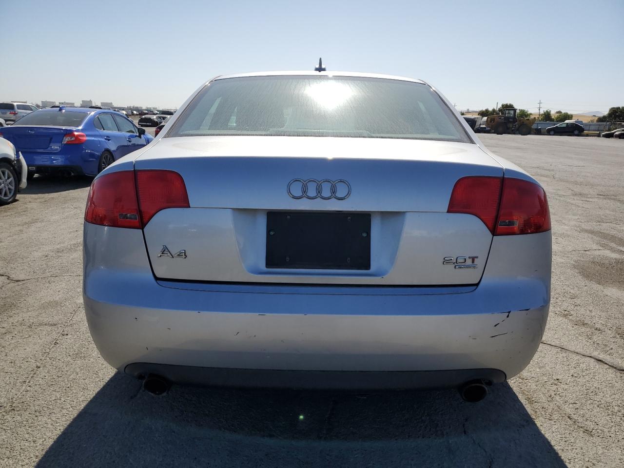 2006 Audi A4 2.0T Quattro VIN: WAUDF78E86A258520 Lot: 62918405