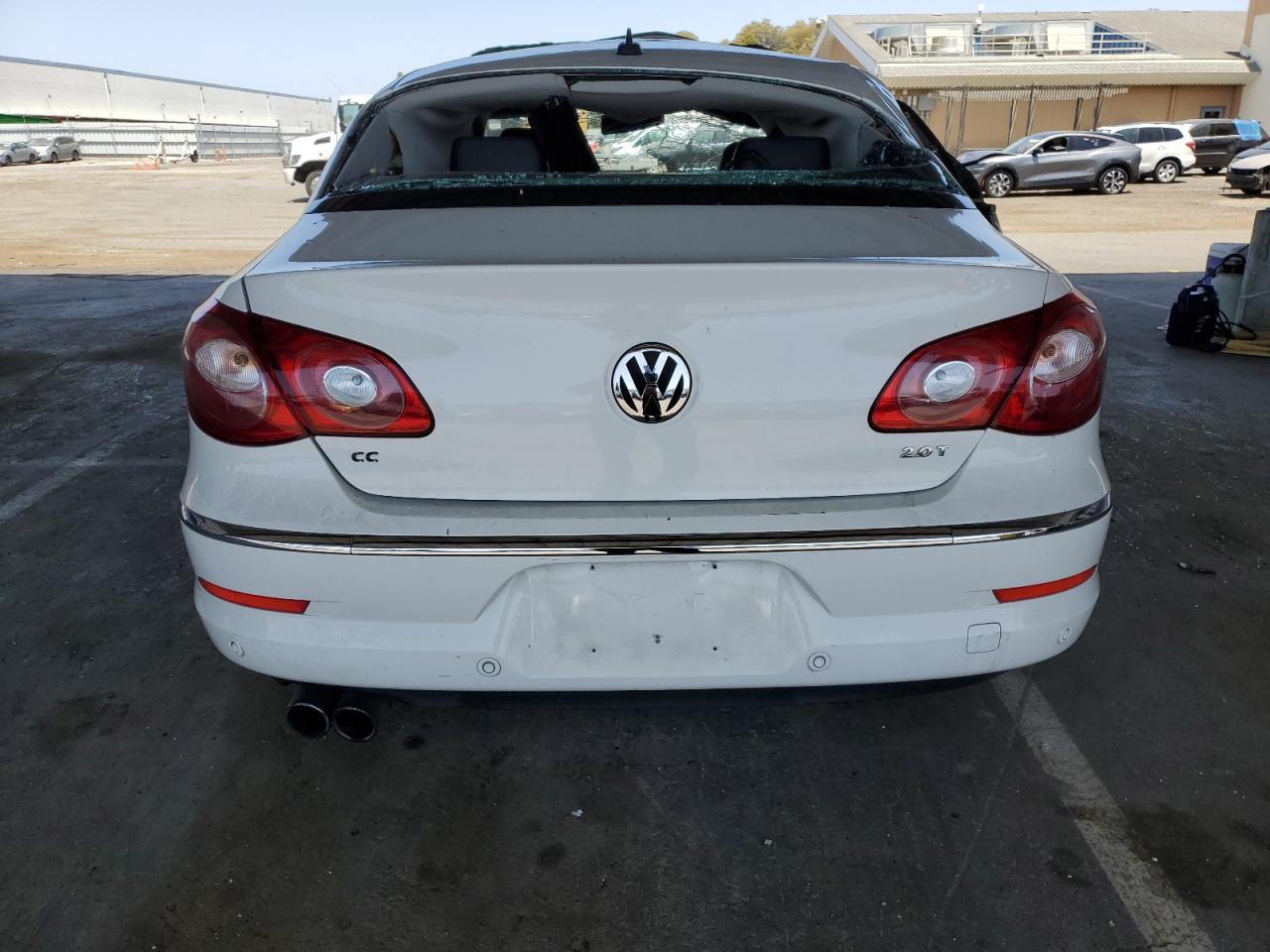 2010 Volkswagen Cc Luxury VIN: WVWHP9AN7AE553665 Lot: 61105085