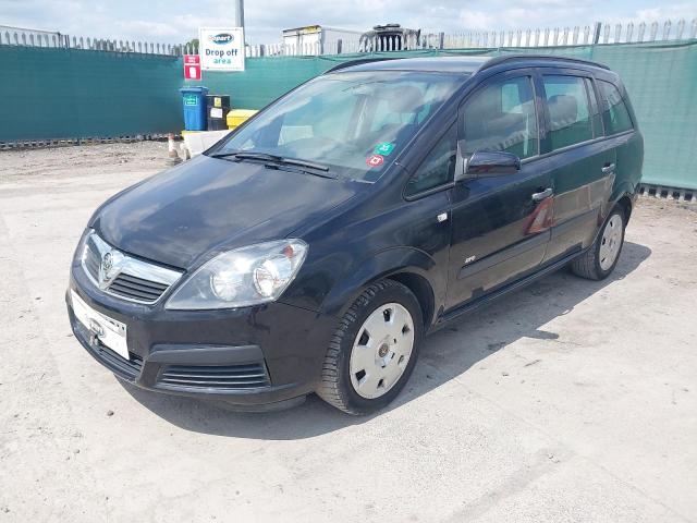 2006 VAUXHALL ZAFIRA LIF for sale at Copart WOLVERHAMPTON