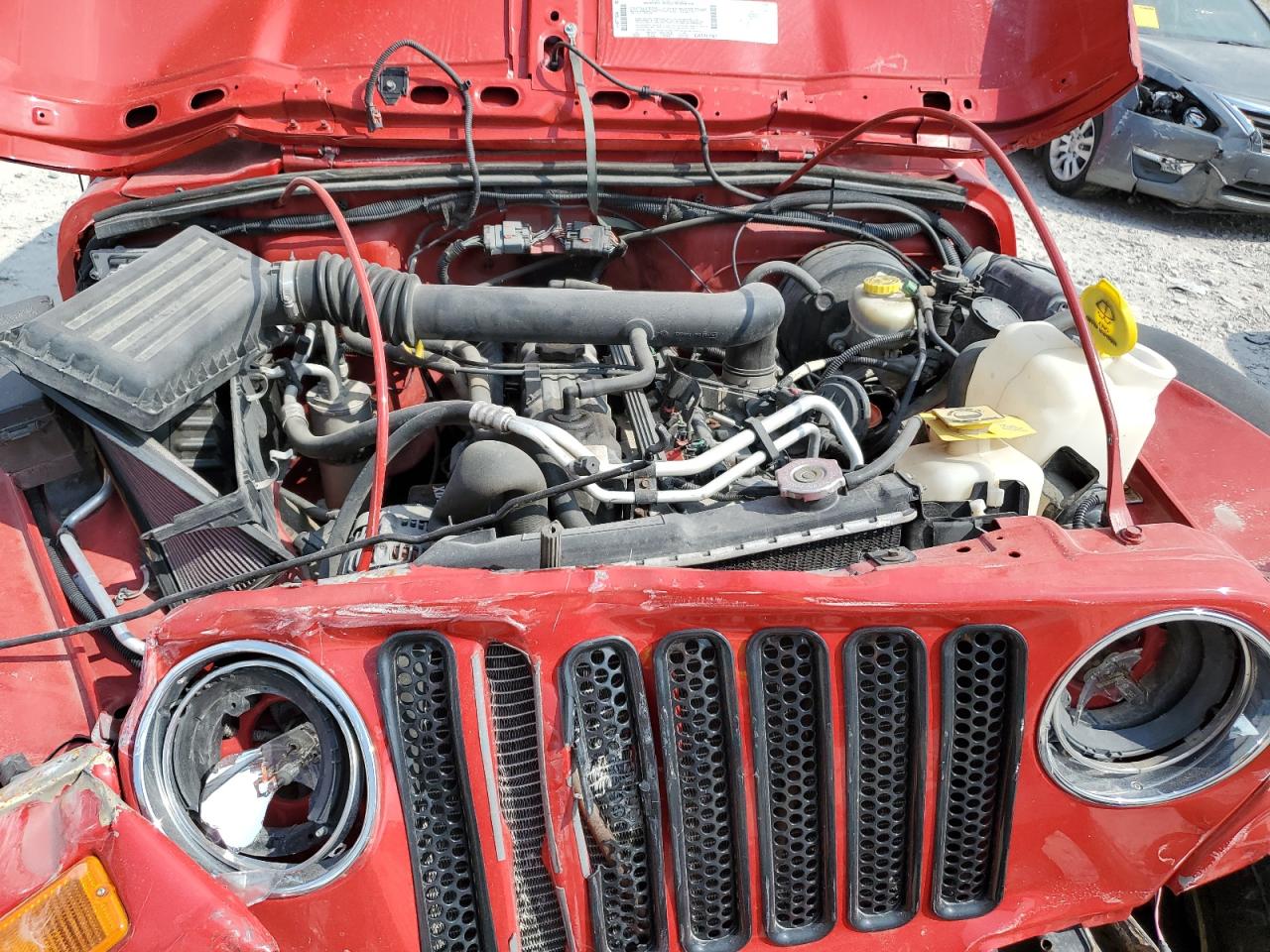 2001 Jeep Wrangler / Tj Sport VIN: 1J4FA49S71P302777 Lot: 58909415