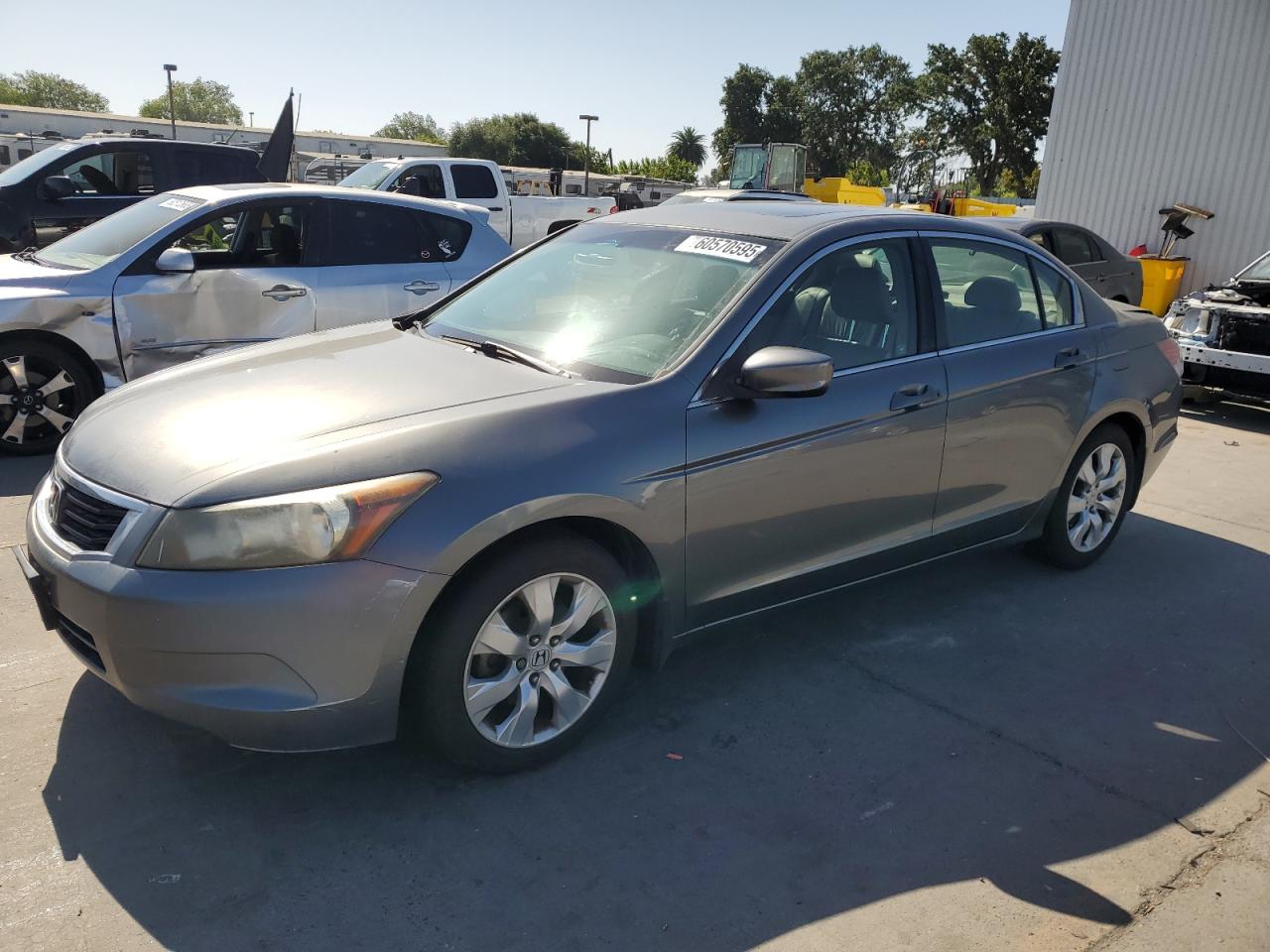 2009 Honda Accord Exl იყიდება Sacramento-ში, CA - Rear End