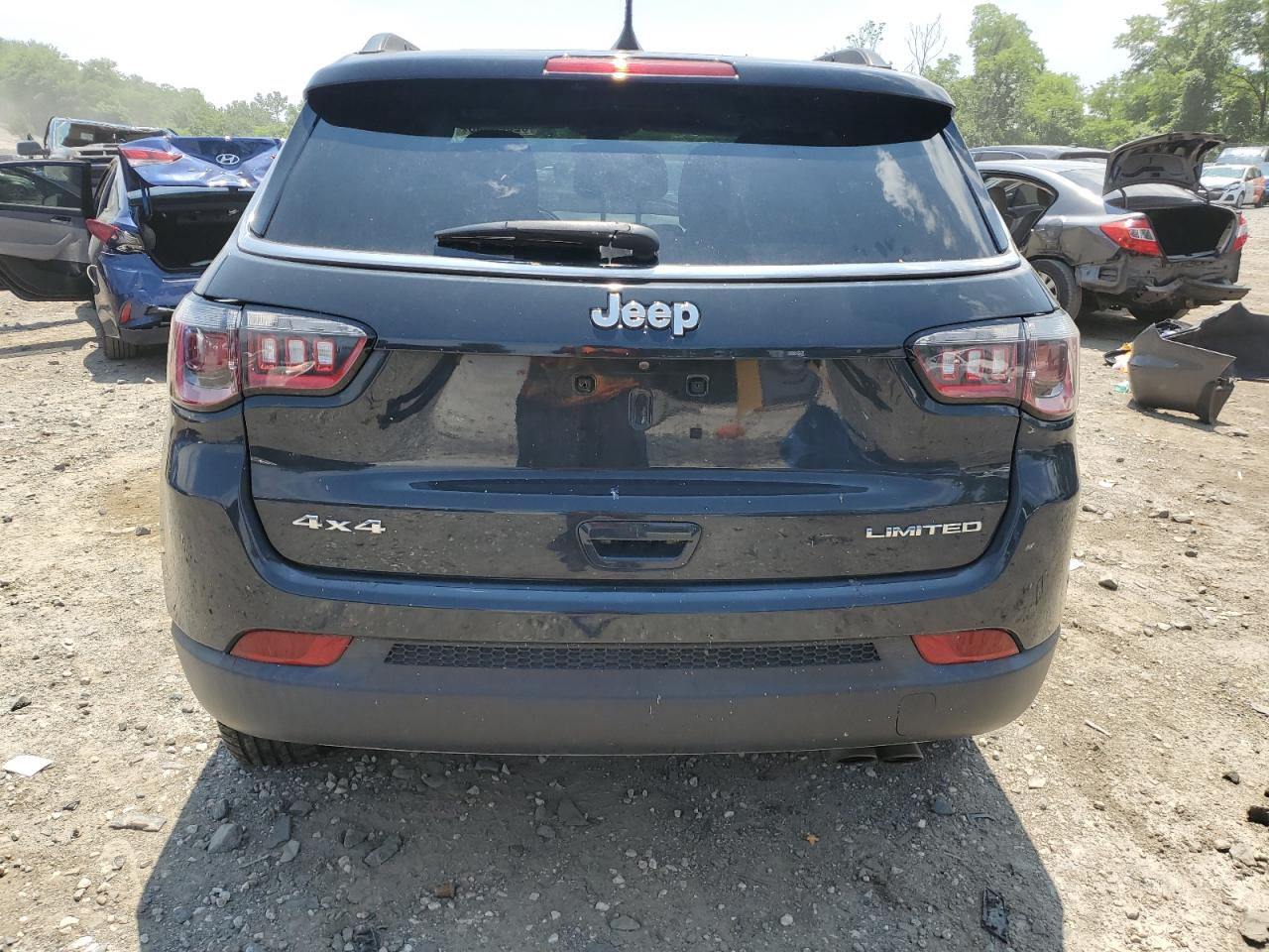 2018 Jeep Compass Limited VIN: 3C4NJDCBXJT456955 Lot: 62328655