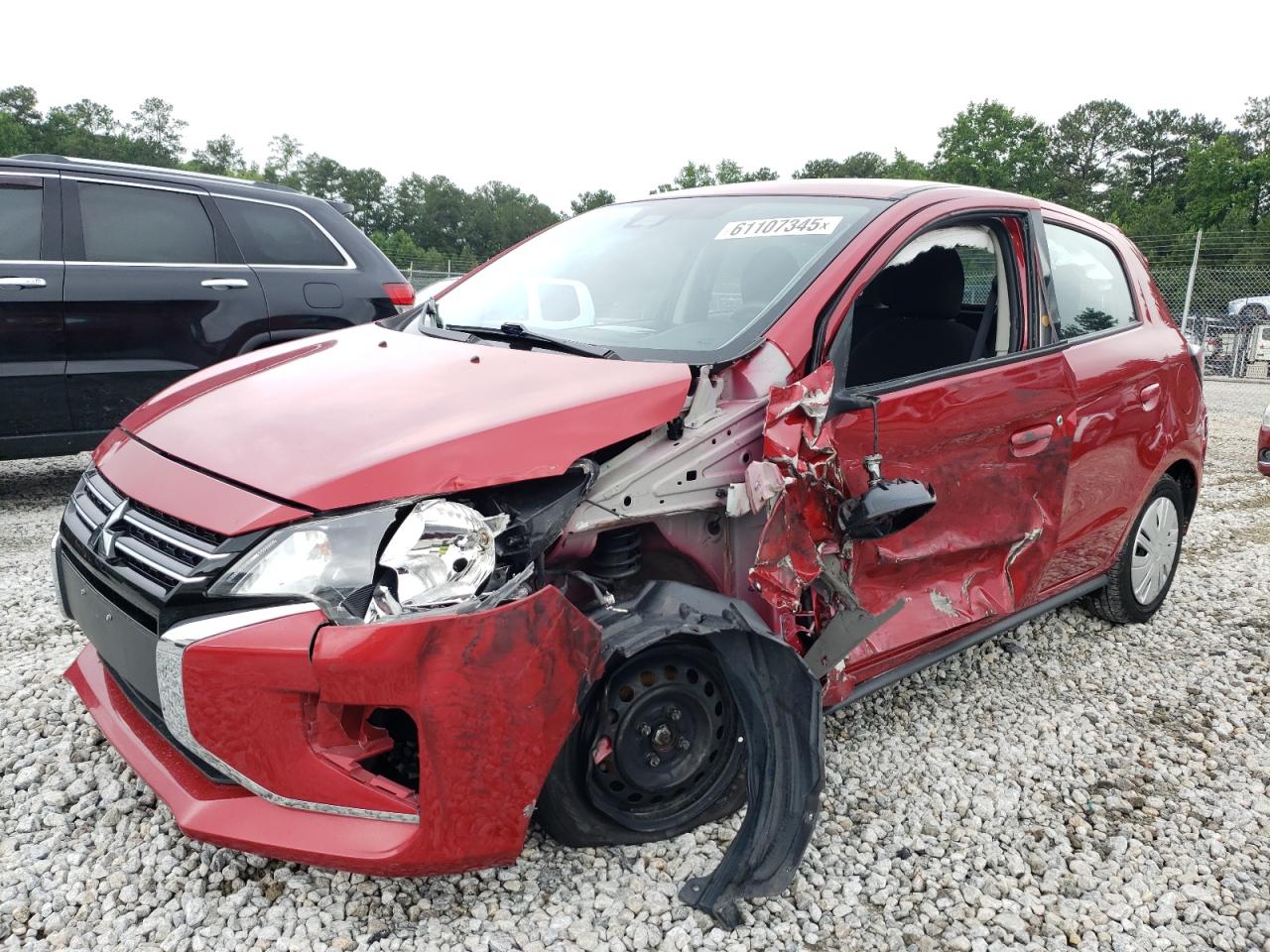 2021 Mitsubishi Mirage Es for Sale in Ellenwood, GA - Side