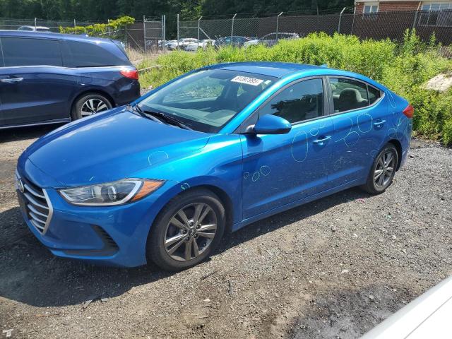  HYUNDAI ELANTRA 2018 Синий