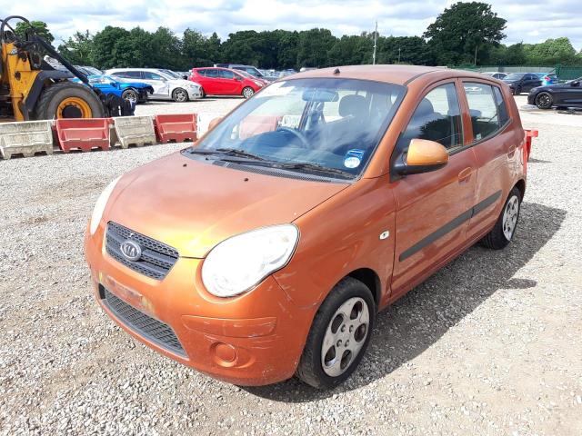 2008 KIA PICANTO 1.1 2 5DR AUTO for sale at Copart COLCHESTER