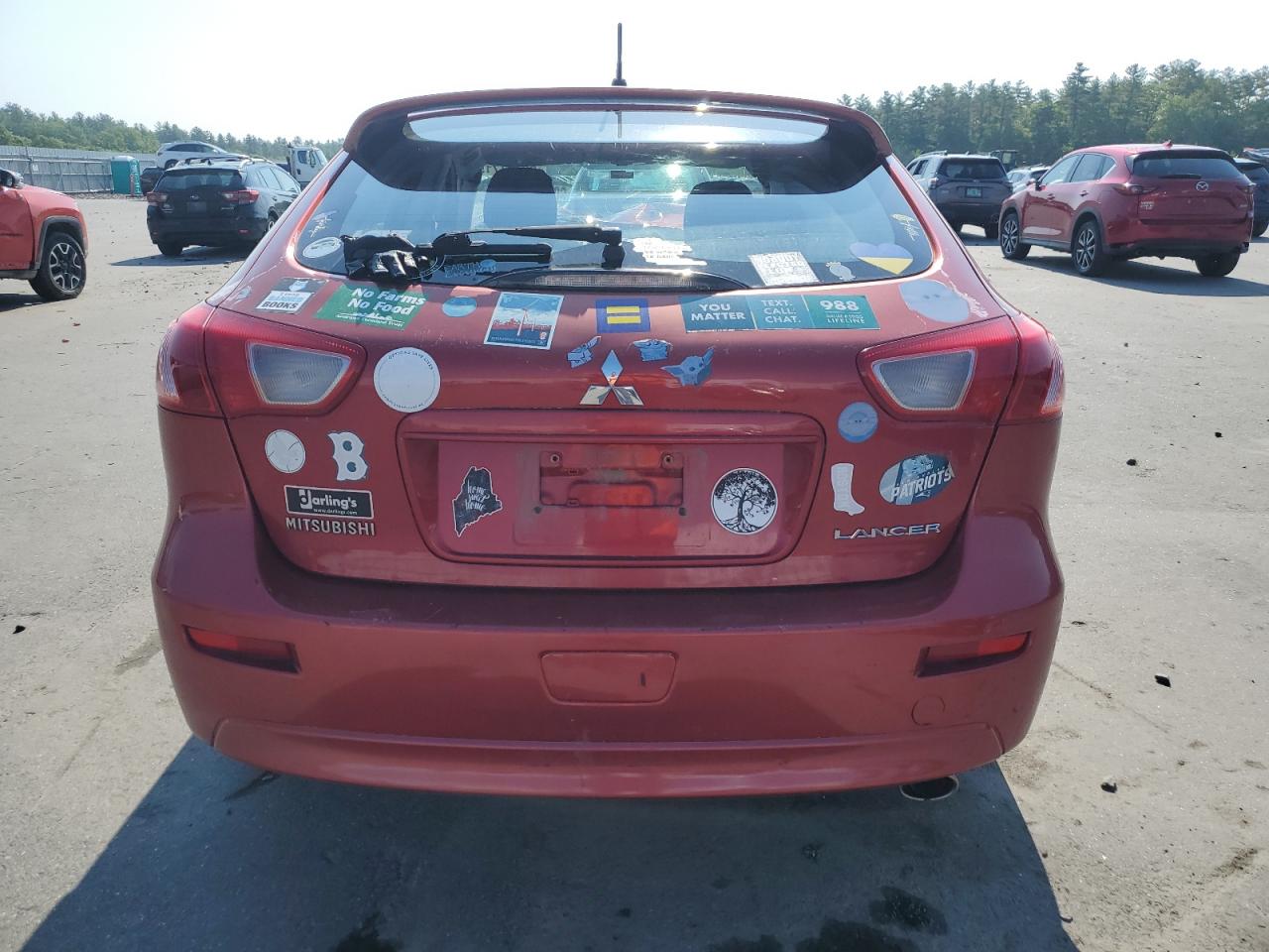 2010 Mitsubishi Lancer Gts VIN: JA32X8HW8AU005810 Lot: 60111715
