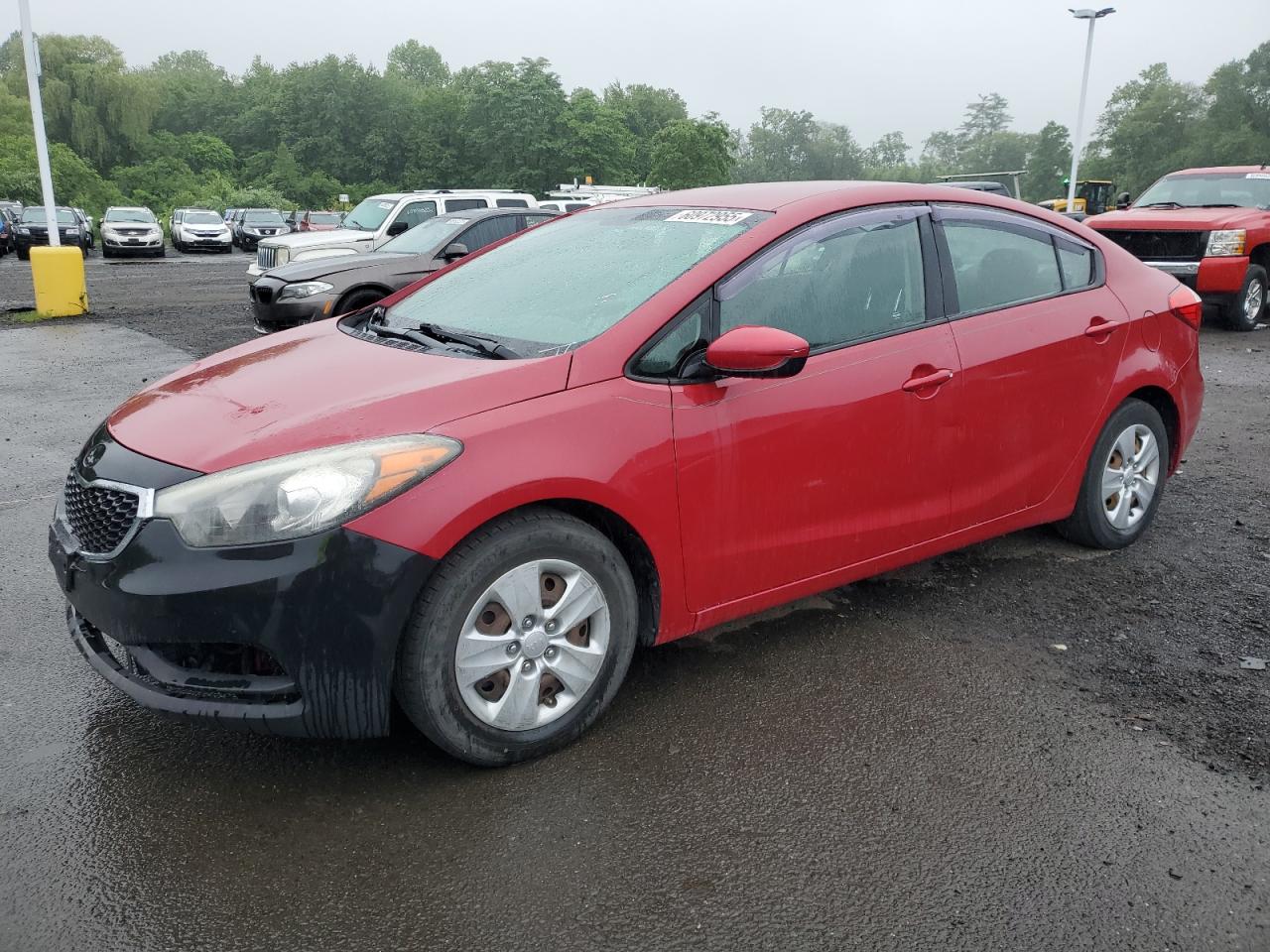 2016 Kia Forte Lx за продажба в East Granby, CT - Minor Dent/Scratches