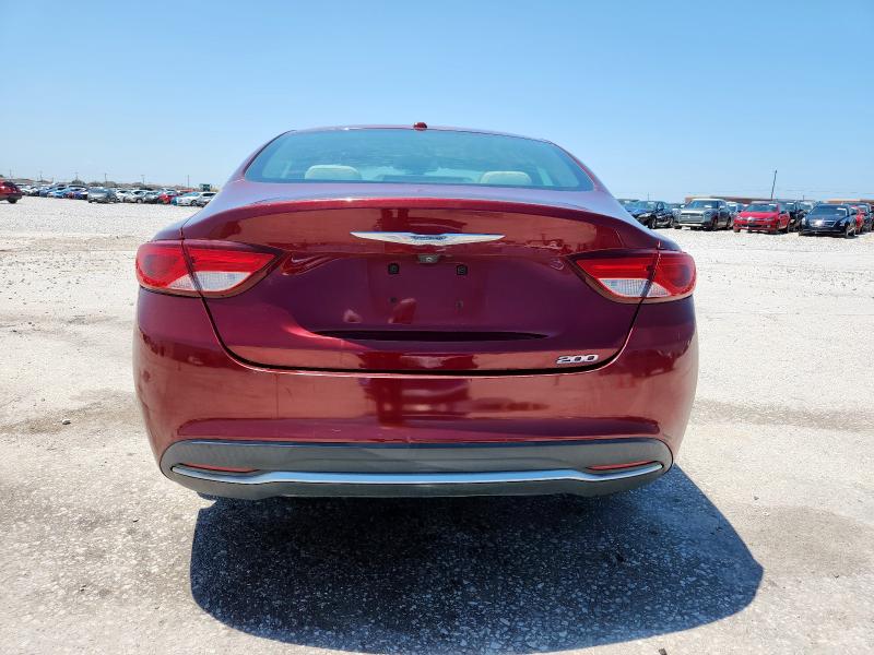 CHRYSLER 200 2015 Burgundy