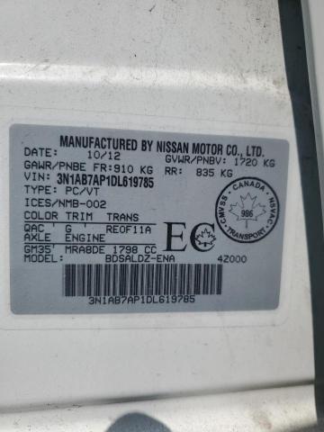 2013 NISSAN SENTRA S  
