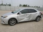 2015 TOYOTA COROLLA L   for sale at Copart AB - EDMONTON