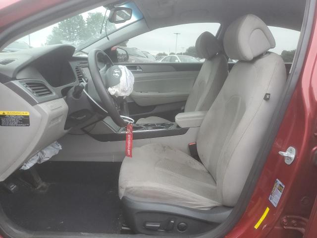  HYUNDAI SONATA 2015 Red