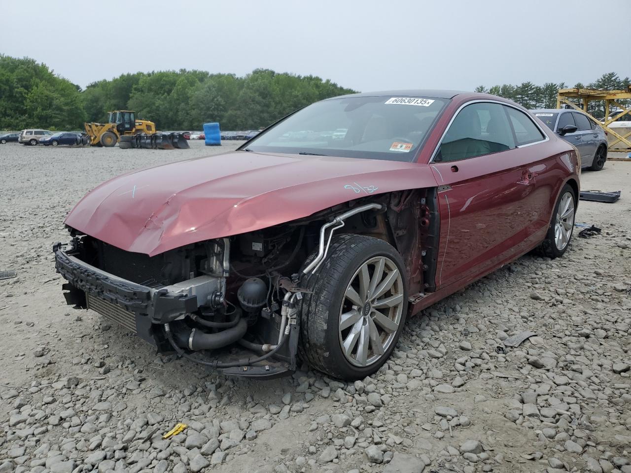 2018 Audi A5 Premium Plus იყიდება Windsor-ში, NJ - Front End