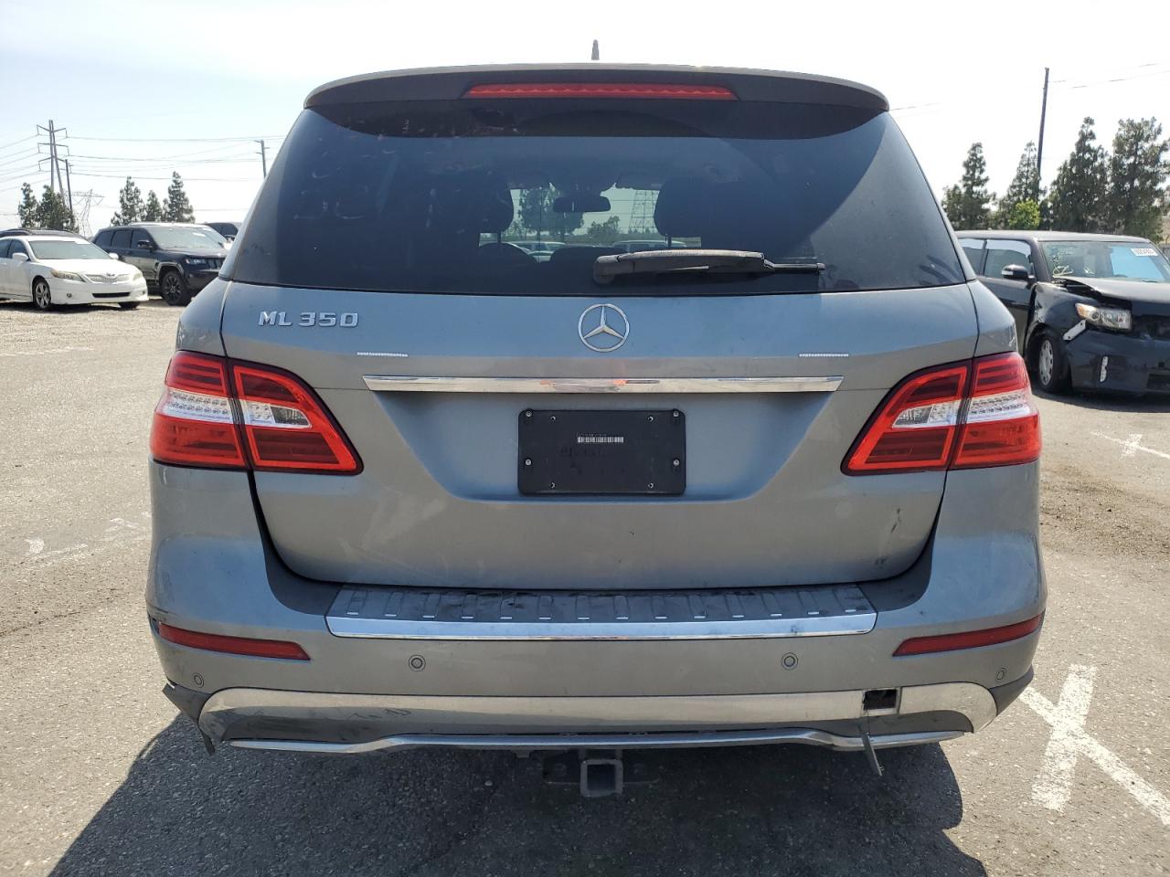2015 Mercedes-Benz Ml 350 VIN: 4JGDA5JBXFA595644 Lot: 60684455