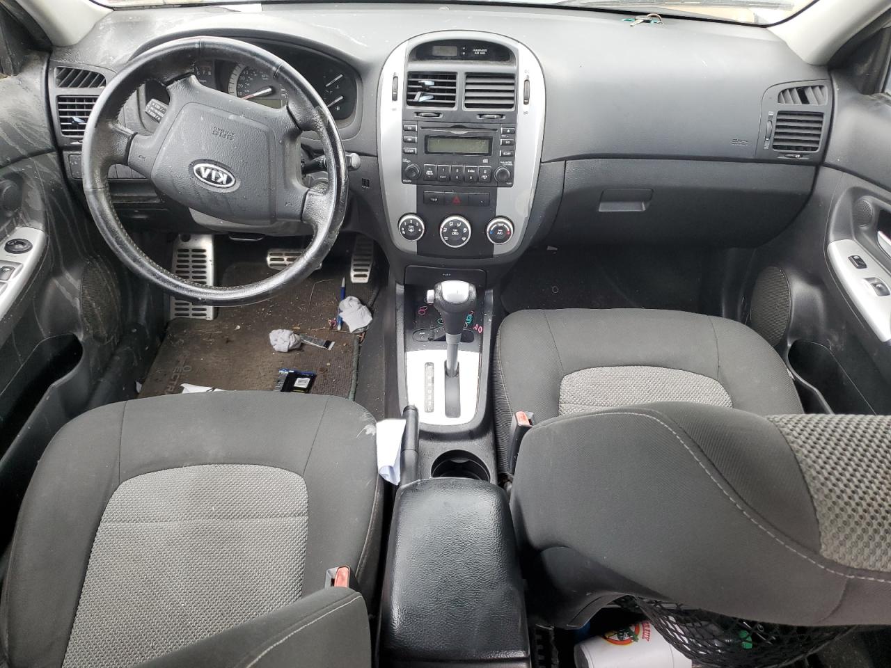 2009 Kia Spectra Sx VIN: KNAFE241395022419 Lot: 61037105