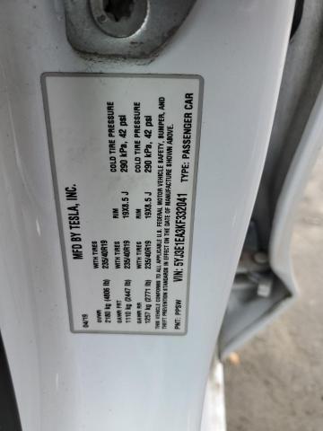 2019 TESLA MODEL 3   