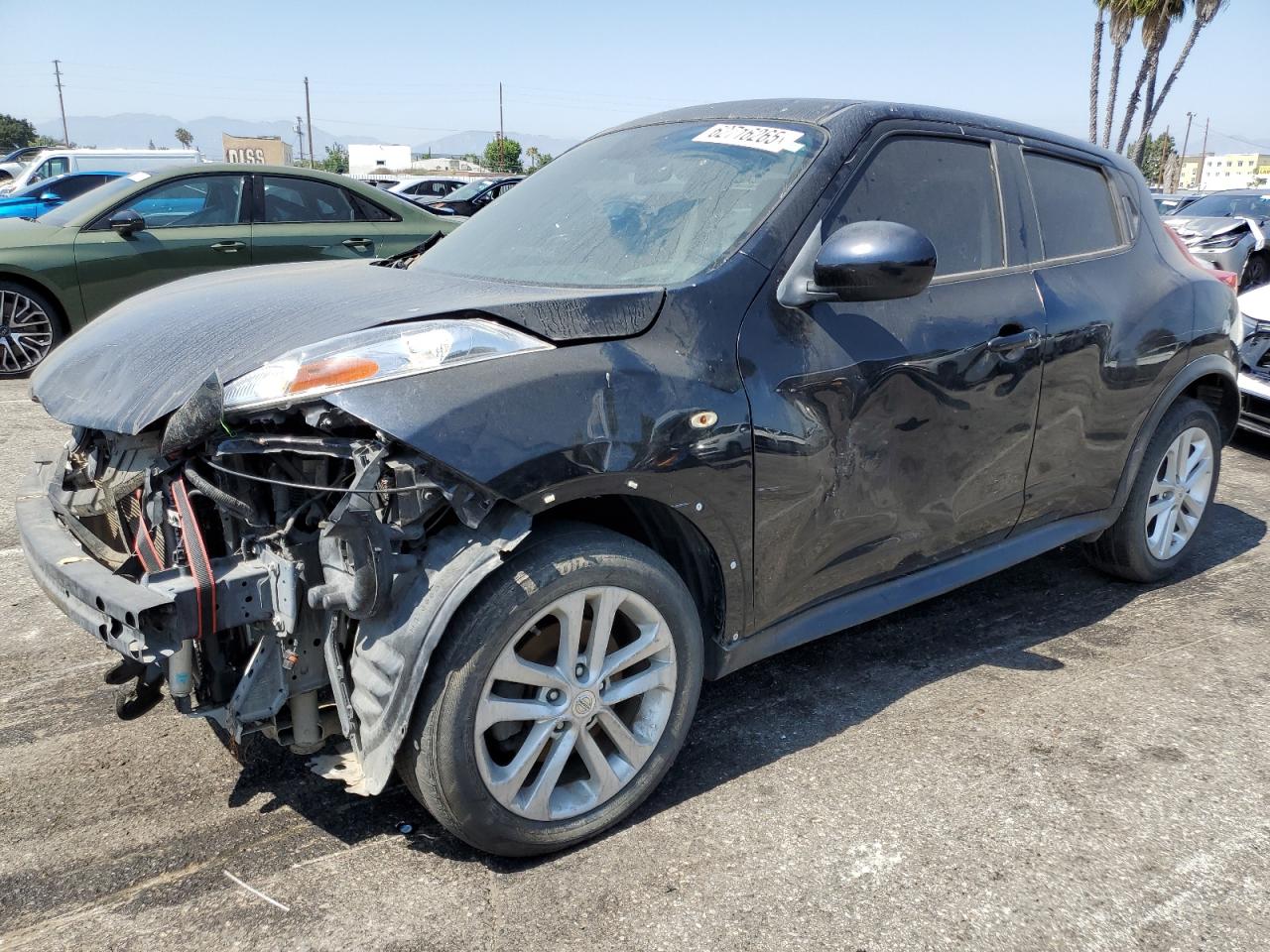 NISSAN JUKE 2013 VIN JN8AF5MV9DT207684
