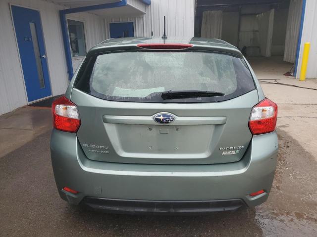  SUBARU IMPREZA 2014 Zielony
