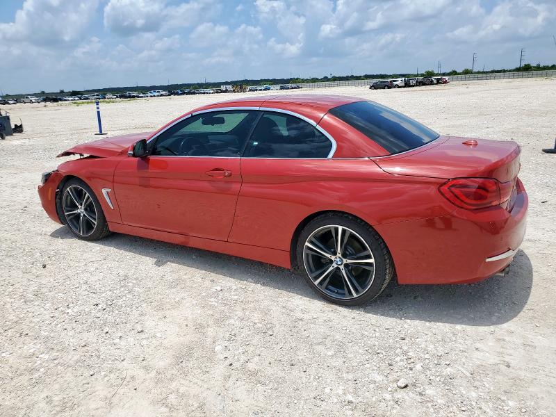 BMW 4 SERIES 2018 Czerwony