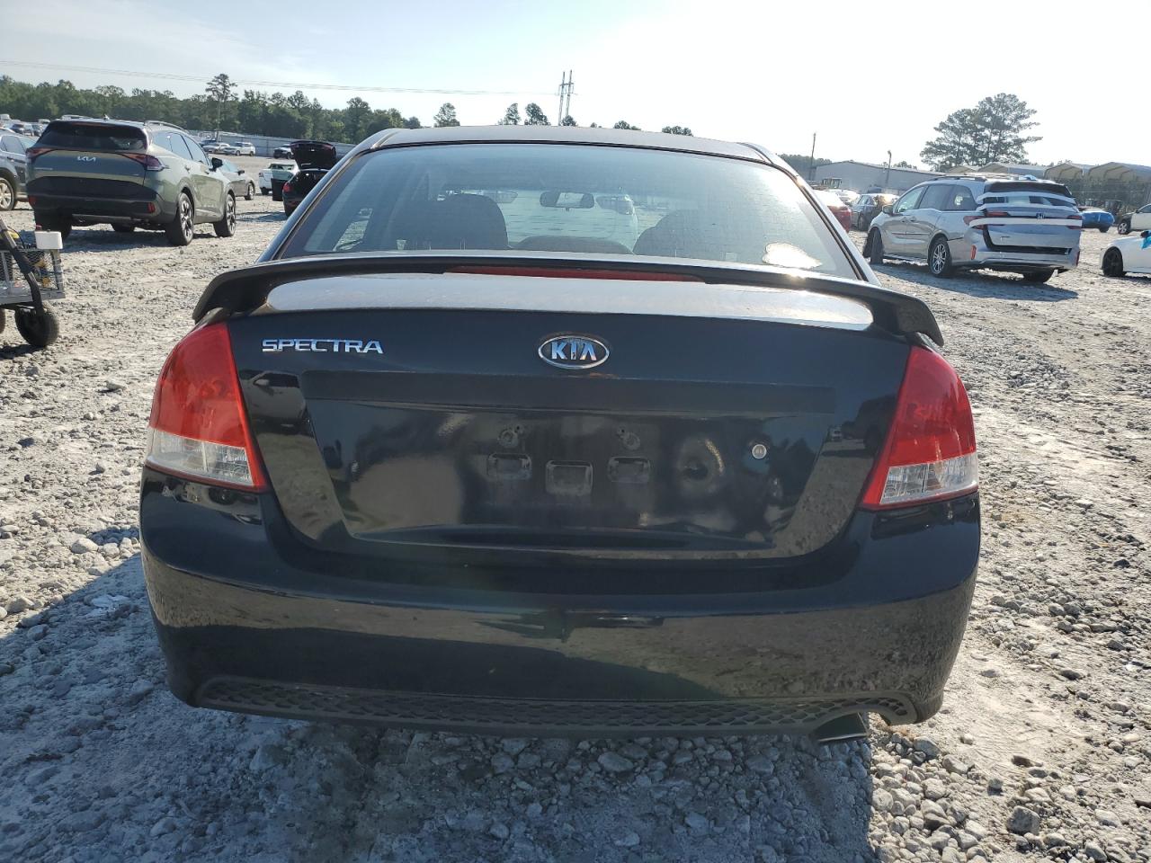 2007 Kia Spectra Ex VIN: KNAFE121975002041 Lot: 61724395
