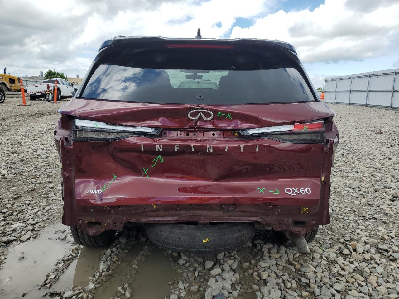 2022 Infiniti Qx60 Autograph VIN: 5N1DL1HU9NC341744 Lot: 62660305
