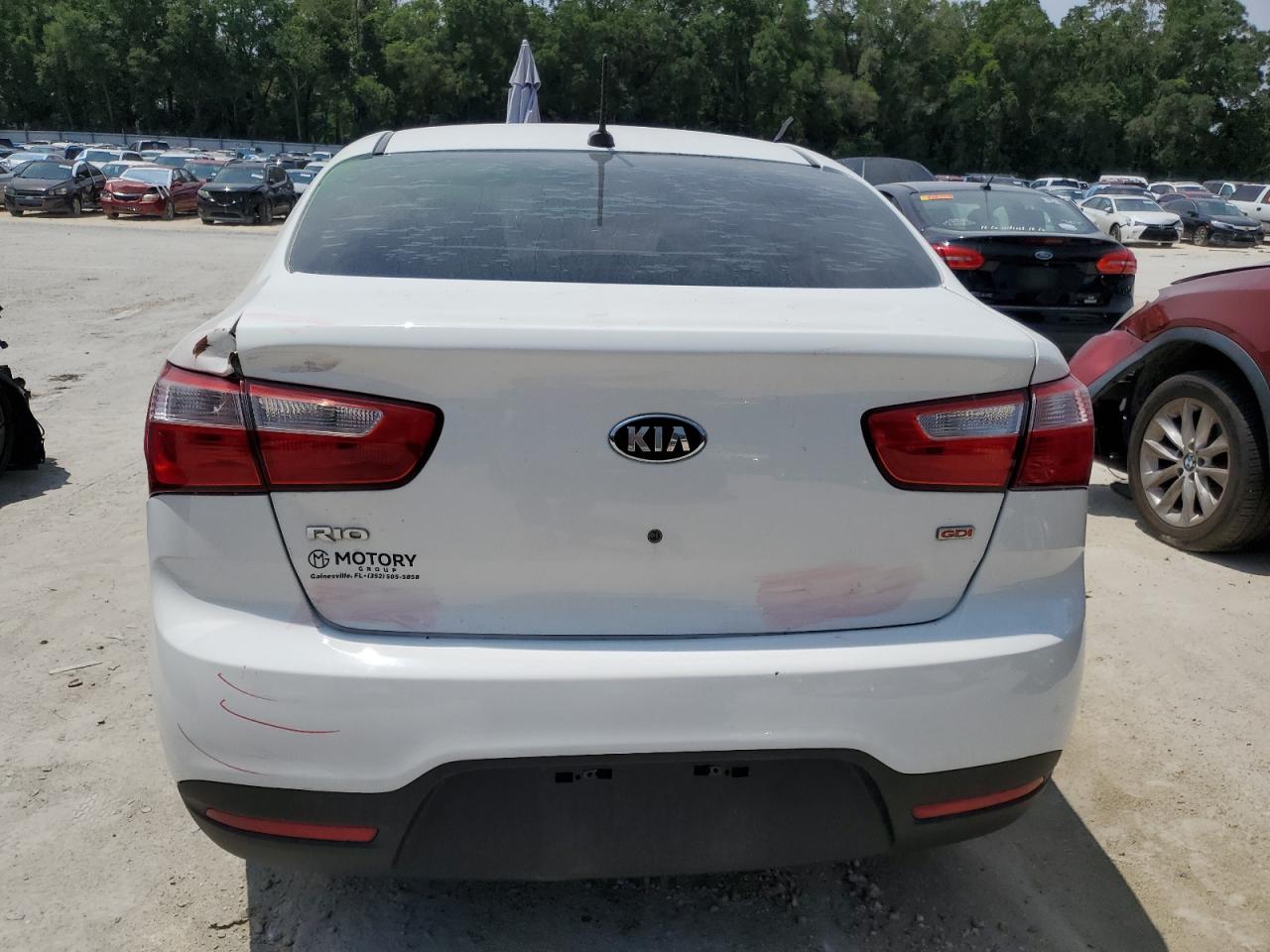 2013 Kia Rio Lx VIN: KNADM4A31D6172026 Lot: 58482515