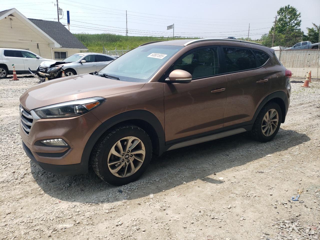 2017 Hyundai Tucson Limited на продаже в Northfield, OH - Side