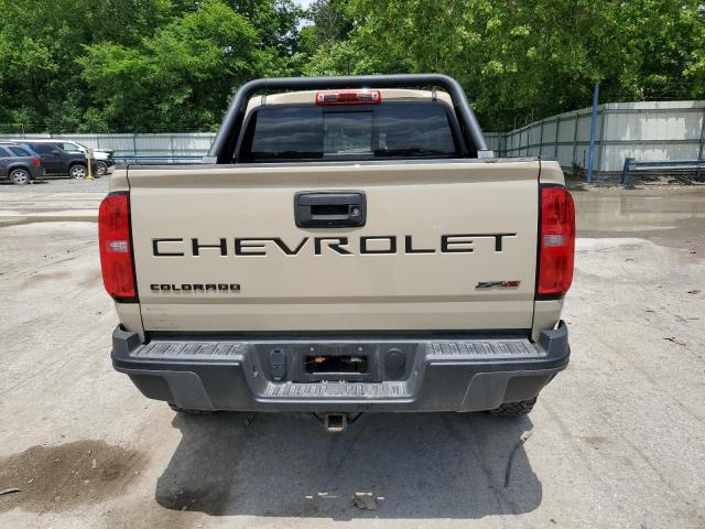  CHEVROLET COLORADO 2021 tan