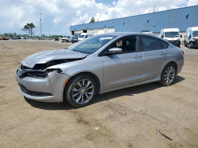 Sedans CHRYSLER 200 2016 Srebrny