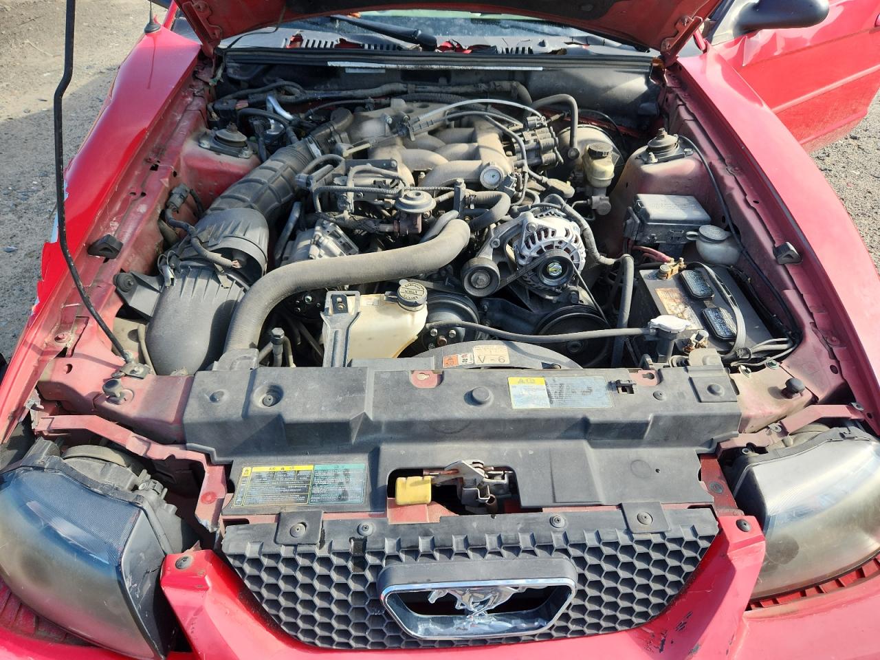 2004 Ford Mustang VIN: 1FAFP44614F153894 Lot: 63001335