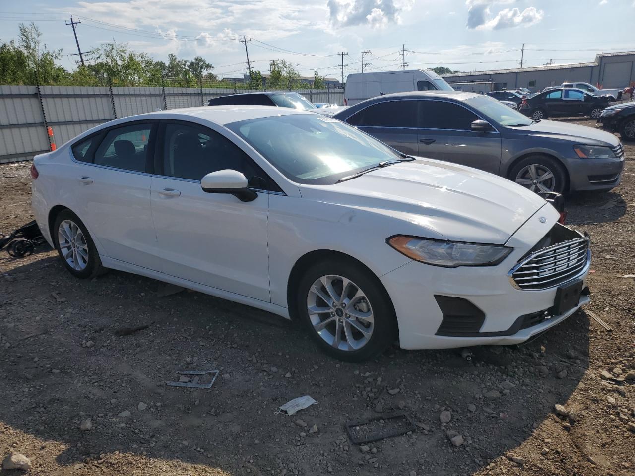 FORD FUSION 2020 VIN 3FA6P0LUXLR244592 zdjęcie 4