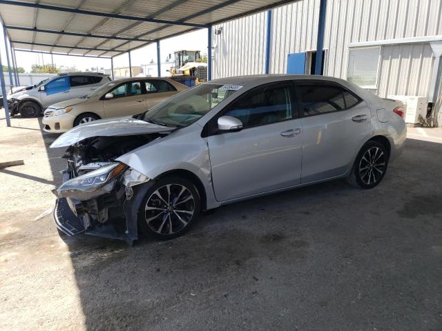  TOYOTA COROLLA 2017 Srebrny