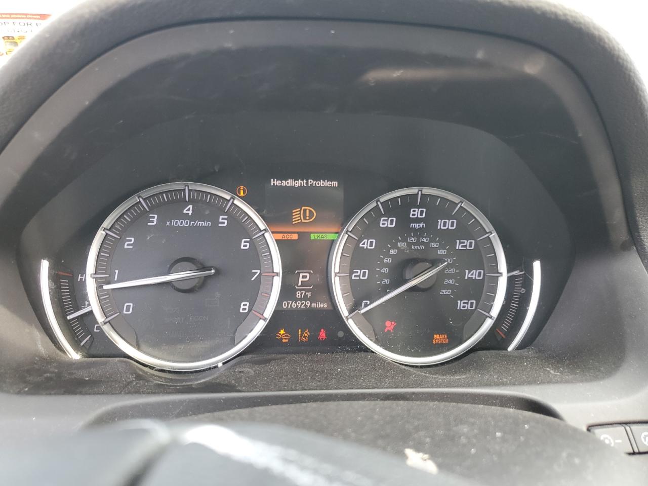 2019 Acura Tlx VIN: 19UUB1F3XKA009290 Lot: 61786685