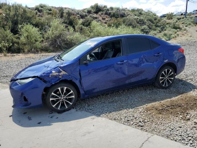  TOYOTA COROLLA 2017 Granatowy