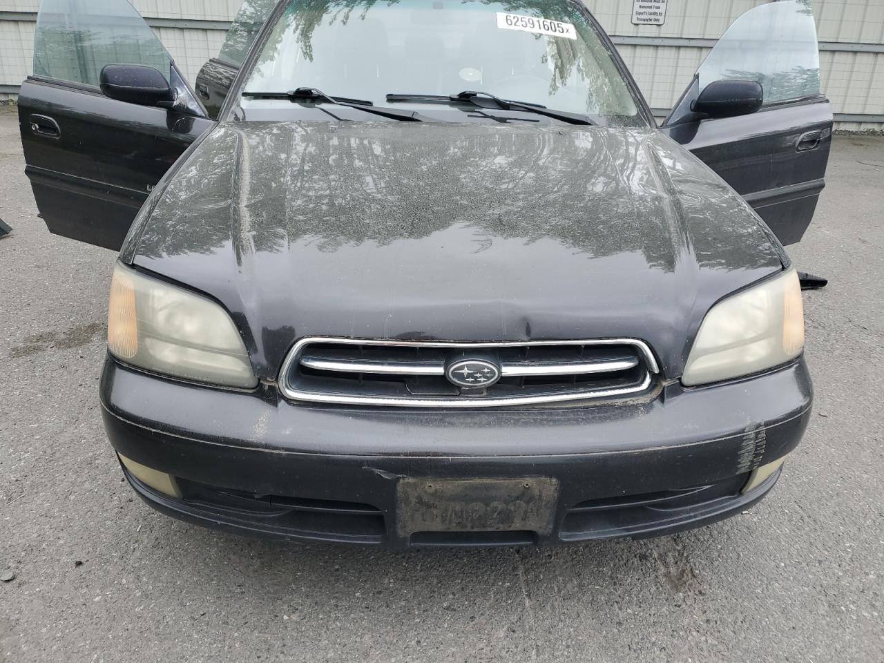 2000 Subaru Legacy Gt Limited VIN: 4S3BE656XY6209166 Lot: 62591605