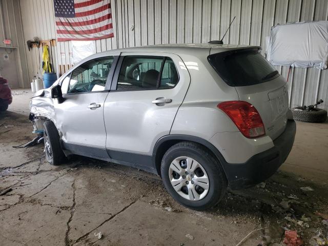  CHEVROLET TRAX 2016 Silver