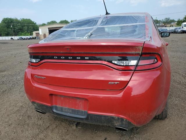 Sedans DODGE DART 2015 Czerwony