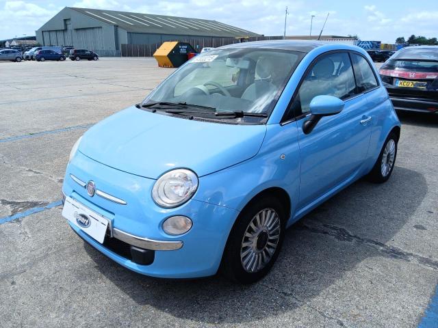 2011 FIAT 500 LOUNGE for sale at Copart NEWBURY