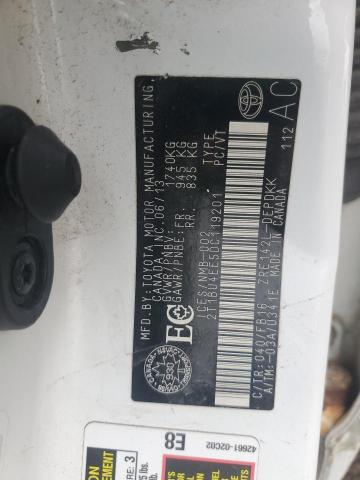 2013 TOYOTA COROLLA BASE  