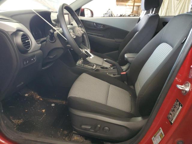  HYUNDAI KONA 2021 Red