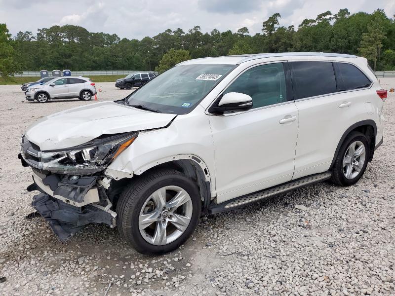  TOYOTA HIGHLANDER 2019 Белы